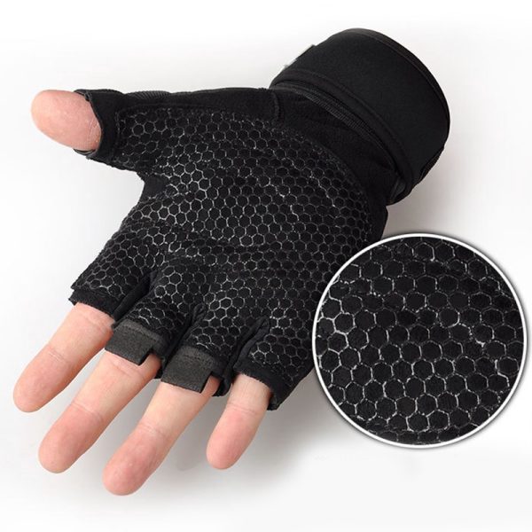 Half-finger Fitness Gloves for Men and Women, Breathable for Dumbbell Lifting, Driving, Outdoor Activities, Sun Protection, Sports, and Cycling - Image 7