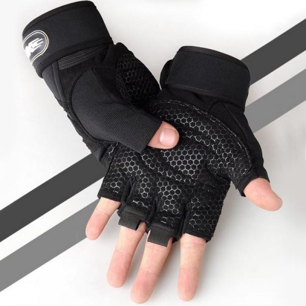 Half-finger Fitness Gloves for Men and Women, Breathable for Dumbbell Lifting, Driving, Outdoor Activities, Sun Protection, Sports, and Cycling - Image 8