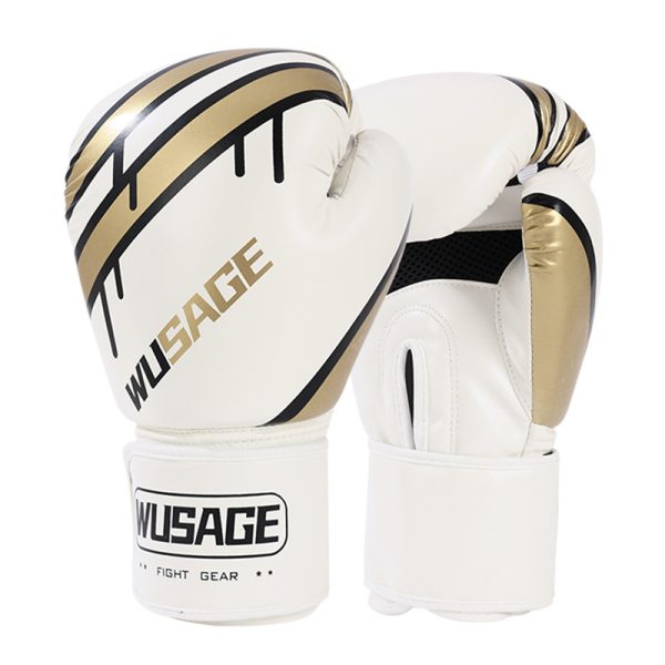 Professional Sparring Gloves 6 8 10 12 Oz, Competition Boxing Fighter Glove, Padded Wrist Support, Kickboxing Fighting Training - Image 7