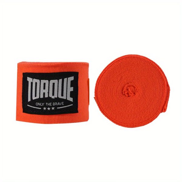 2pcs TORQUE Boxing Hand Wraps - Breathable Elastic Training & Sparring Gloves for MMA, Muay Thai, Kickboxing - Durable Polyester, Adjustable Straps, Multiple Colors (Red, Blue, Black, White, Purple), Boxing Accessories, Combat Sports Gear, Combat Sports Equipment, Sleek Design, Secure Fit Glove, Flexible Material - Image 13