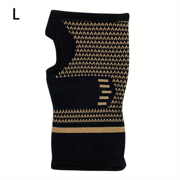 ROORUNS Sports Palm Sleeve - Elastic Knit Wrist Support, Nylon, Hand Wash Only, Pull-On Closure, Size Up Available - Image 7