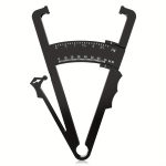 [Accurate Body Caliper] Accurate 1pc Body Caliper & Measurement Chart Combo - Durable ABS Material, Easy-to-Use Skinfold Tool for Men & Women with Anti-Skid Grip, Perfect for Home Gym or DIY Fitness Tracking - Image 3