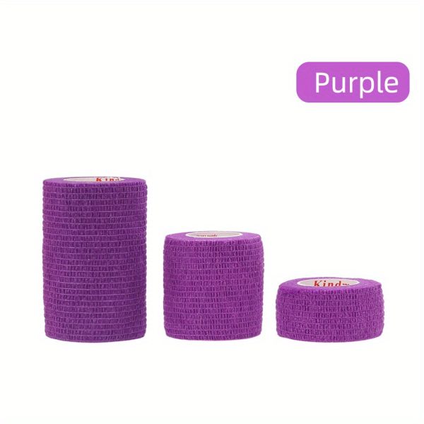 1 Roll Non-woven Sports Bandages Elastic Self-adhesive Bandages for Foot Finger Ankle Arm Sport Knee Pad Support - Image 15