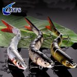 Fishing Lures Multi Jointed Swimbait Crankbait Slow Sinking Bionic Artificial Bait Freshwater Saltwater Trout Bass Fishing Accessories 20g 0.7oz/13.5cm 5.31inch