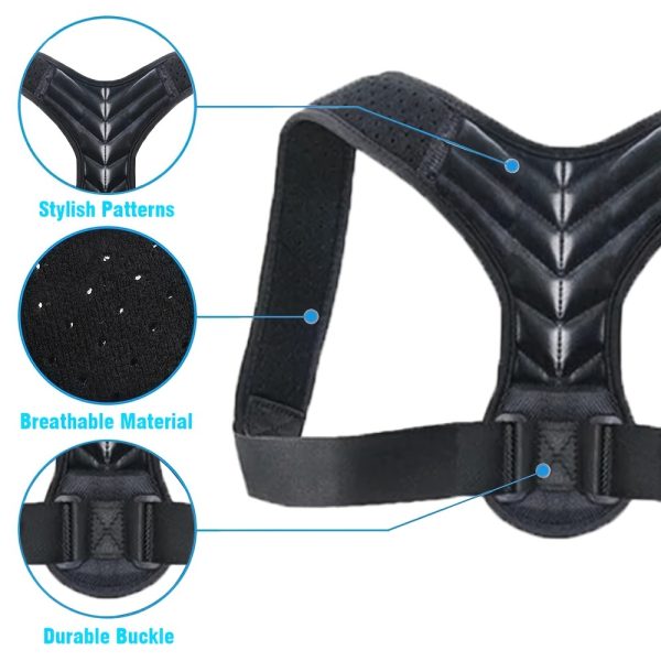 Unisex Posture Correction Belt with a Beautiful Design for The Back - Image 4