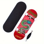 1pc 32mm Professional Bearing Wheel Finger Skateboard with Maple/ Wood Deck - Wide Board Suitable for Beginners, Thumb & Fingertip Skate, Portable Skate for Outdoor/ Use, Ideal Gift for & - Image 3