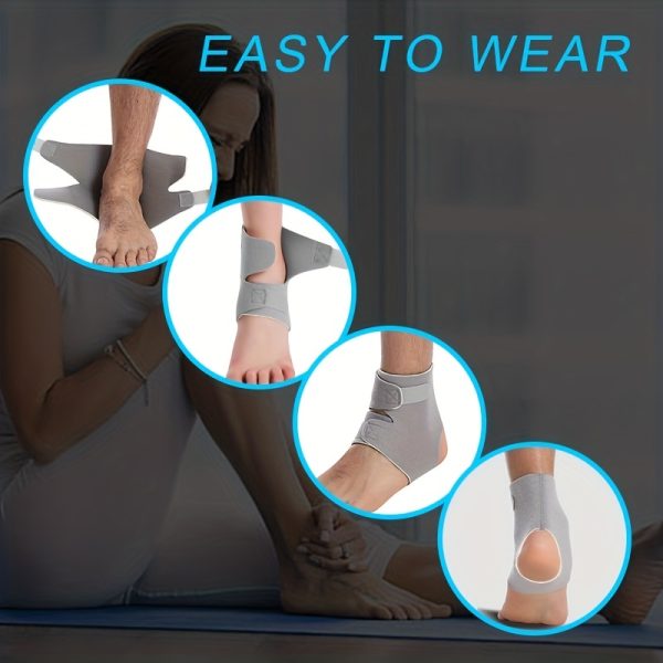 Adjustable Ankle Brace - Breathable Neoprene Material, Comfortable Fit for Sports, for sports Support, Ankle Stability, Ankle Brace for Ankle - Image 4