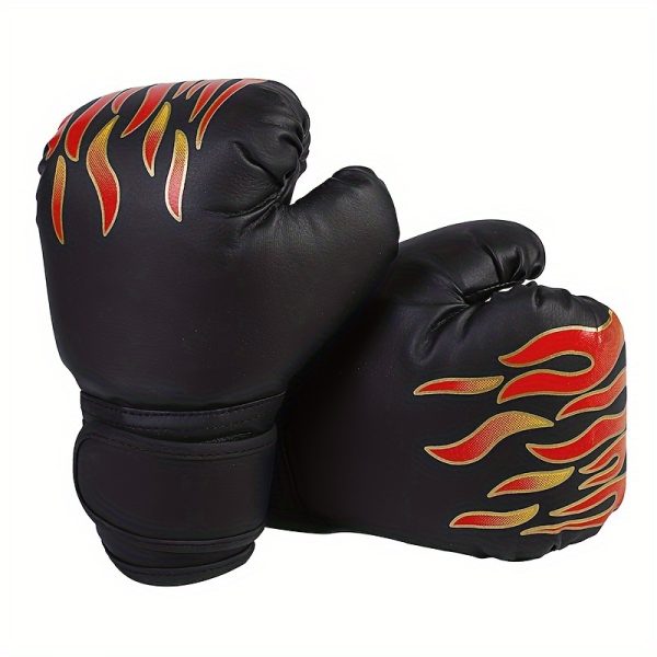 A Pair of 6Oz Boxing Gloves - Made with Thick Sponge Padding, Ideal for Both Indoor And Outdoor Training, Suitable for Beginners in Boxing. - Image 11