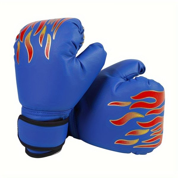 A Pair of 6Oz Boxing Gloves - Made with Thick Sponge Padding, Ideal for Both Indoor And Outdoor Training, Suitable for Beginners in Boxing. - Image 12