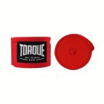 2pcs TORQUE Boxing Hand Wraps - Breathable Elastic Training & Sparring Gloves for MMA, Muay Thai, Kickboxing - Durable Polyester, Adjustable Straps, Multiple Colors (Red, Blue, Black, White, Purple), Boxing Accessories, Combat Sports Gear, Combat Sports Equipment, Sleek Design, Secure Fit Glove, Flexible Material - Image 4