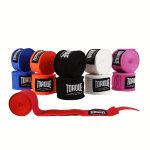 2pcs TORQUE Boxing Hand Wraps - Breathable Elastic Training & Sparring Gloves for MMA, Muay Thai, Kickboxing - Durable Polyester, Adjustable Straps, Multiple Colors (Red, Blue, Black, White, Purple), Boxing Accessories, Combat Sports Gear, Combat Sports Equipment, Sleek Design, Secure Fit Glove, Flexible Material - Image 8