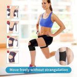 Adjustable Knee Support Compression Knee Patellar Support:Breathable Knee Brace with Straps Elastic Bandage - Image 7