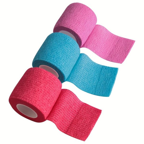 1 Roll Non-woven Sports Bandages Elastic Self-adhesive Bandages for Foot Finger Ankle Arm Sport Knee Pad Support - Image 12