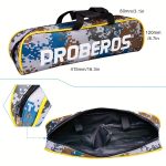PROBEROS Fishing Rod Reel Combo Kit, Including Spinning Reel, 1.5m-2.4m/4.9ft-7.9ft Fishing Pole, Fishing Line, Artificial Bionic Lure, Sinker Hooks Full Set with Storage Bag - Image 6