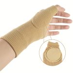 1pc Durable, Breathable Wrist Support Gloves - Sweat-Absorbent, Sports Gloves with Gel Padding for Enhanced Comfort and Protection, Nylon Blend, Sports Protection Gear | Breathable Sports Gloves | Nylon Blend Gloves - Image 7