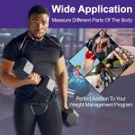 [Accurate Body Caliper] Accurate 1pc Body Caliper & Measurement Chart Combo - Durable ABS Material, Easy-to-Use Skinfold Tool for Men & Women with Anti-Skid Grip, Perfect for Home Gym or DIY Fitness Tracking - Image 12