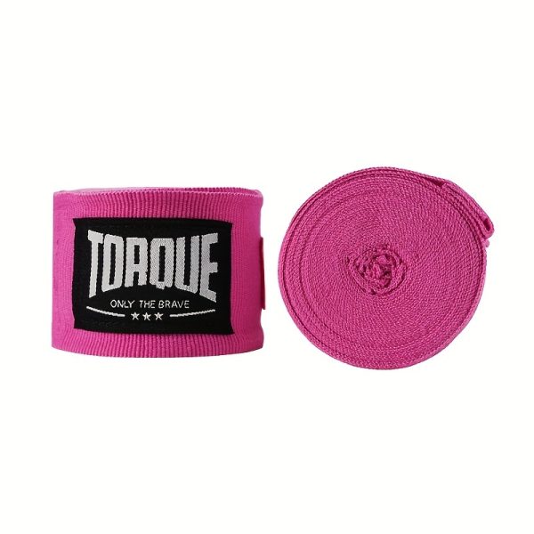 2pcs TORQUE Boxing Hand Wraps - Breathable Elastic Training & Sparring Gloves for MMA, Muay Thai, Kickboxing - Durable Polyester, Adjustable Straps, Multiple Colors (Red, Blue, Black, White, Purple), Boxing Accessories, Combat Sports Gear, Combat Sports Equipment, Sleek Design, Secure Fit Glove, Flexible Material - Image 12