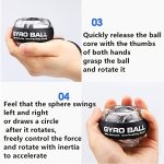 Wrist And Forearm Strength Training Ball, Hand Exercise Device - Automatically Activate Wrist Ball to Strengthen Your Wrist And Forearm, Improve Flexibility And Muscle Strength - Image 4