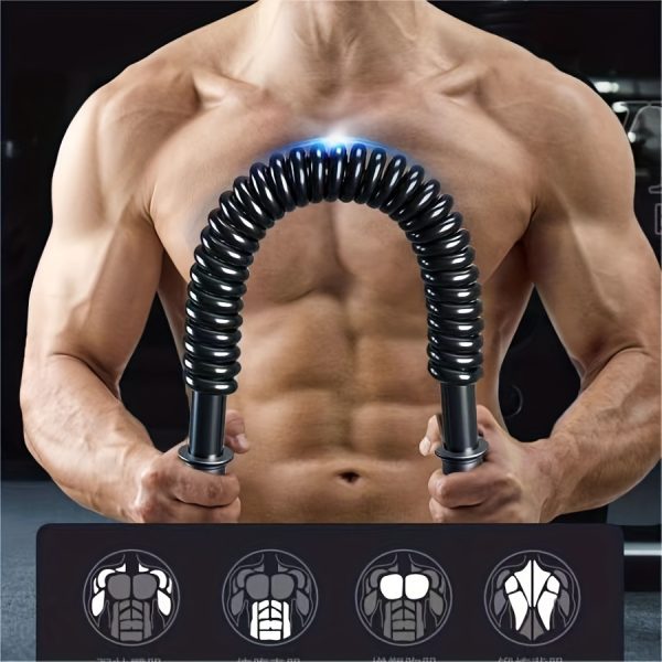 Arm Strength Training Stick, 66 Lbs Arm Exercise Device, Two-headed Fitness Equipment For Muscle Enlargement - Image 6