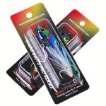 [Colorful VIB Fishing Lure] PROBEROS Colorful Vibration Sequin Long Casting VIB Fishing Lure | 1pc 5g-20g Artificial Bass Bait Sinking Spinner Spoon Swimbait with Artificial Feathers - Image 11
