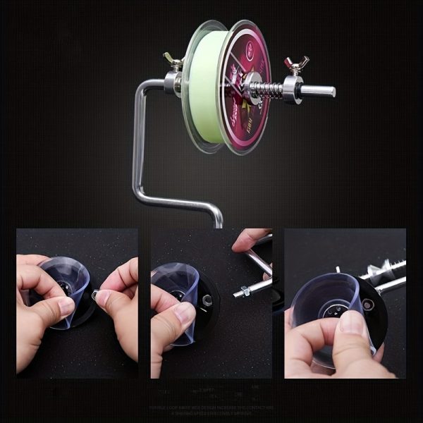 Aluminum Alloy High Quality Fishing Line Winder - Outdoor Sports Fishing Reel Winding Station System - Image 9