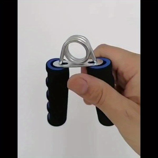 A-shaped Chrome Grip Strength Trainer with Foam Grip, Home Fitness Equipment - Image 6