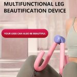 Pelvic Floor Trainer & Leg/Butt Workout Device, Adjustable Non-Muscle Toning Manual Resistance Training Equipment, for Prenatal Fitness Postpartum Recovery, Thigh & Hip Toning, Pink/Blue, No /-Free - Image 7
