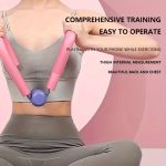 Pelvic Floor Trainer & Leg/Butt Workout Device, Adjustable Non-Muscle Toning Manual Resistance Training Equipment, for Prenatal Fitness Postpartum Recovery, Thigh & Hip Toning, Pink/Blue, No /-Free - Image 6