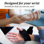 1pc/2pcs Adjustable Wrist Strap for Women and Men - Wrist Support for Work, Fitness and Weightlifting, for Left or Right Hand Support, Wrist Brace, Wrist Support Brace, Wrist Strap for Weightlifting, Wrist Support Brace for Women, Workout Accessory, Fitness Accessory, Secure Fit, Breathable Material, Durable Construction, Sports Accessory, Gym Enthusiasts, Active Lifestyle - Image 7