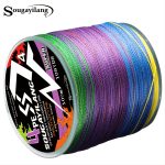 Sougayilang 4 Strands PE Braided Fishing Line - Strong, Durable, and Long-Lasting - Available in 109yds, 328yds, and 546yds