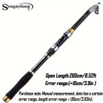 Sougayilang Telescopic Fishing Rod Saltwater Fishing Rod Portable Travel Fishing Rod - Image 25