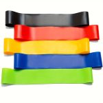 5pcs Resistance Bands, Exercise Bands, Workout Bands for Whole-Body Fitness, Booty, Leg, Arm, Stretching, Home Gym, Fitness, Yoga & Pilates - Image 3