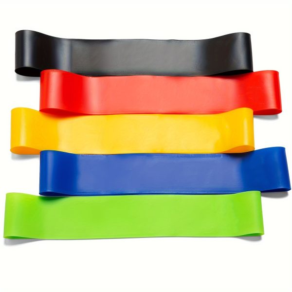 5pcs Resistance Bands, Exercise Bands, Workout Bands for Whole-Body Fitness, Booty, Leg, Arm, Stretching, Home Gym, Fitness, Yoga & Pilates - Image 3