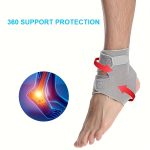 Adjustable Ankle Brace - Breathable Neoprene Material, Comfortable Fit for Sports, for sports Support, Ankle Stability, Ankle Brace for Ankle - Image 2