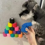 Six Rolls of Self-Sticking Bandages, Including for Dogs And Other Animals, As Well As Fixed Bandages for Fingers, Wrists, Waists, Knees, And Toes, Available in Various Colors