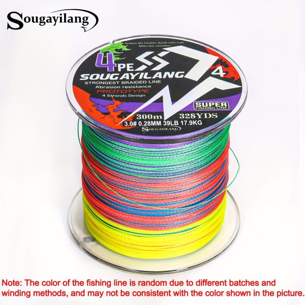 Sougayilang 4 Strands PE Braided Fishing Line - Strong, Durable, and Long-Lasting - Available in 109yds, 328yds, and 546yds - Image 17