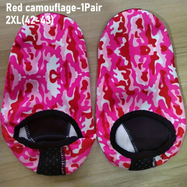 1pair Quick- Beach Socks with Soft Sole for Snorkeling, Swimming, Boating, Hiking, Surfing - Breathable and Lightweight - Image 35