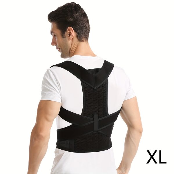 Adjustable Posture Brace with Clavicle Support - Back Trainer for Slouching & Hunching, & Posture Improvement, Unisex for s & (Order Size Up) - Non- Spinal Device - Image 9