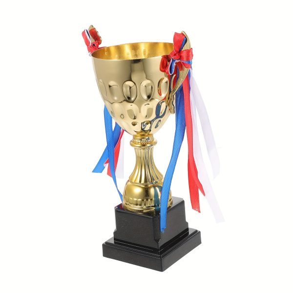 Large Golden Trophy Cup Compatible for Football/Soccer Champions - Heavy-Duty Metal Championship Award Trophy for Winners, Champions, Prize for Sports Competitions, Souvenir - Image 6