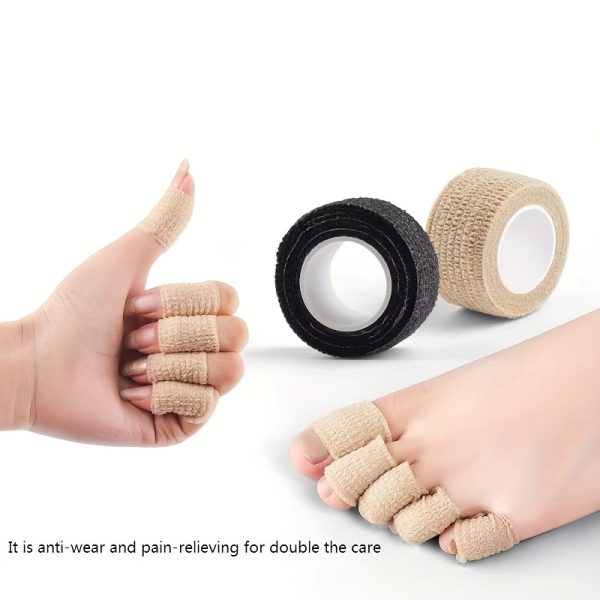 1 Roll Non-woven Sports Bandages Elastic Self-adhesive Bandages for Foot Finger Ankle Arm Sport Knee Pad Support - Image 18