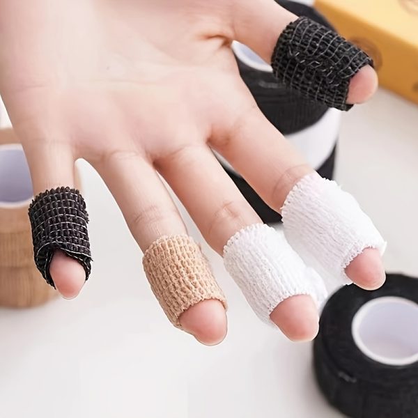 Six Rolls of Self-Sticking Bandages, Including for Dogs And Other Animals, As Well As Fixed Bandages for Fingers, Wrists, Waists, Knees, And Toes, Available in Various Colors - Image 4