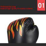 A Pair of 6Oz Boxing Gloves - Made with Thick Sponge Padding, Ideal for Both Indoor And Outdoor Training, Suitable for Beginners in Boxing. - Image 2