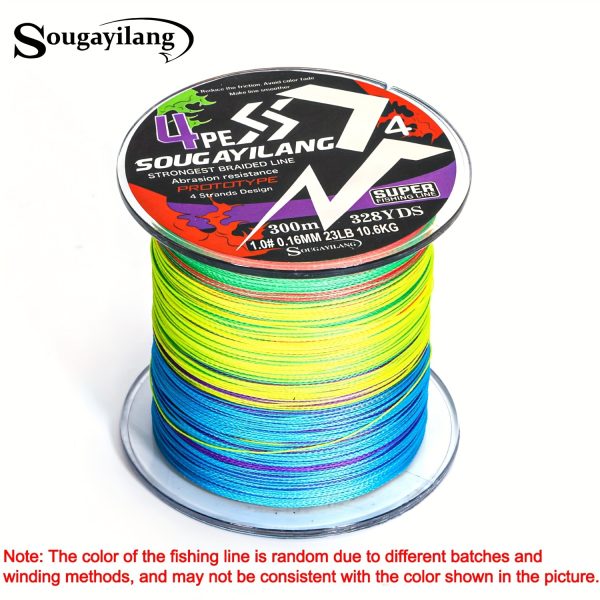 Sougayilang 4 Strands PE Braided Fishing Line - Strong, Durable, and Long-Lasting - Available in 109yds, 328yds, and 546yds - Image 13