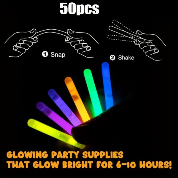 20/ 50pcs Fishing Fluorescent Light stick Fireflies for Fishing Float Fluorescent Lightstick Light Night Float Rod Lights Dark Glow Stick Fishing Accessorie DIY - Image 7