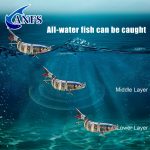 Fishing Lures Multi Jointed Swimbait Crankbait Slow Sinking Bionic Artificial Bait Freshwater Saltwater Trout Bass Fishing Accessories 20g 0.7oz/13.5cm 5.31inch - Image 18