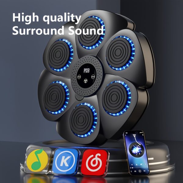 Smart Music Boxing Machine Home Adult Wall Target Indoor Electronic Punching Training Equipment - Image 2