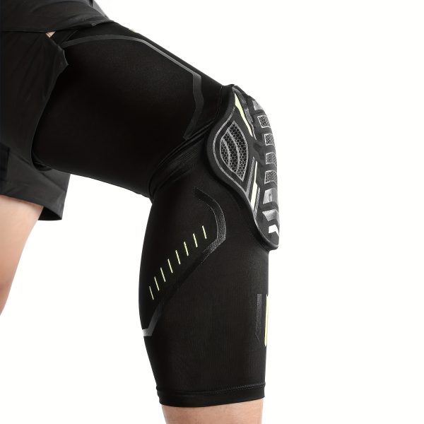 Vilico Sports Knee Brace, Compression & Breathability, with Honeycomb Pad for Patella Support, Suitable for Basketball, Football, Cycling, Dance, Running, Fitness, Outdoor Sports, Sports Medicine Braces - Image 2
