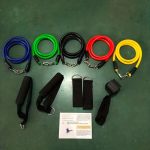 11pcs TPE Resistance Bands Set with Door Anchor, Handles, Ankle Straps, Carry Bag - Uncharged, No Battery Needed - Ideal for Home Gym, Fitness, Yoga & Pilates - Suitable for Beginners - Image 4