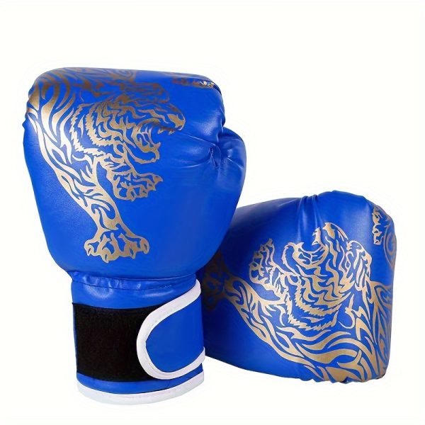 A Pair of 6Oz Boxing Gloves - Made with Thick Sponge Padding, Ideal for Both Indoor And Outdoor Training, Suitable for Beginners in Boxing. - Image 7