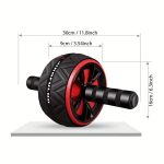 Stainless Steel Ab Roller - Core & Chest Muscle Training Wheel, Non-Electric Fitness Equipment for All - Image 4